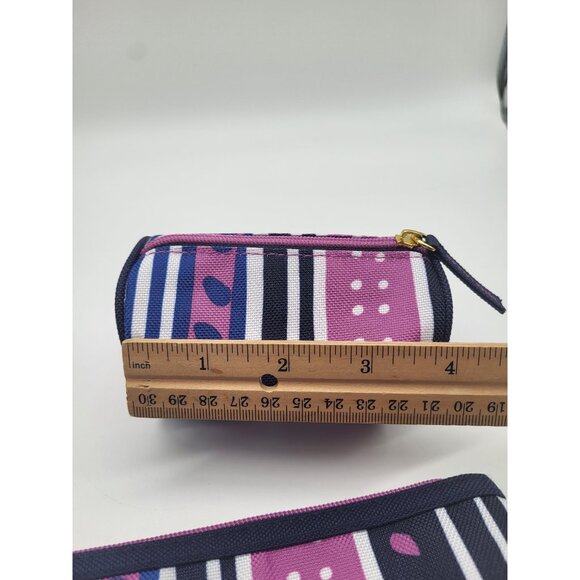 Estee Lauder Cosmetic/Makeup/Travel Pouches X 2 Purple Blue - Picture 5 of 7